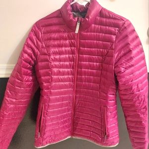 Eddie Bauer Purple Puffer coat Women's Medium